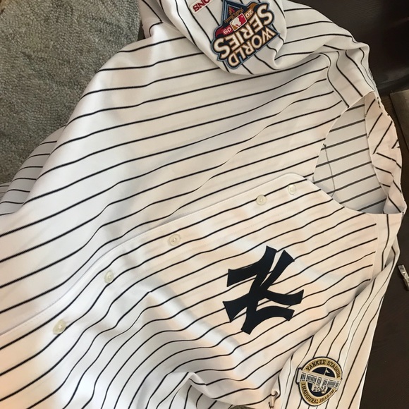 derek jeter world series jersey